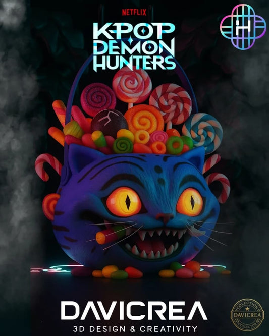 Cubeta de K-POP DEMON HUNTERS (Halloween)