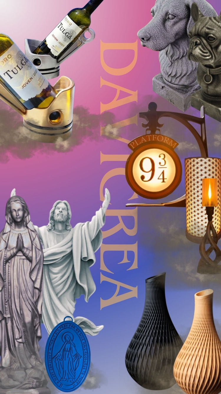 Esculturas y decoración para el hogar 3D