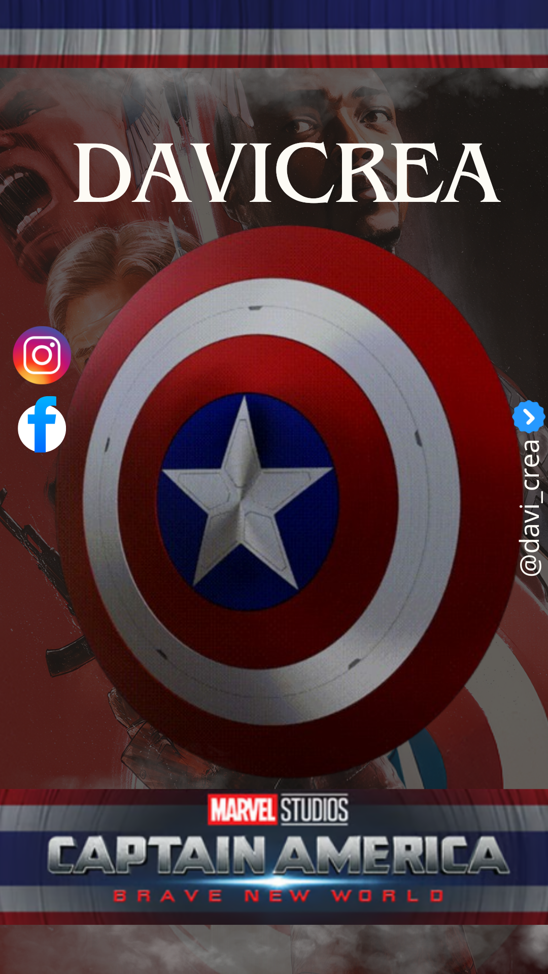 Escudo del Capitán América: Sam Wilson ("Brave New World")