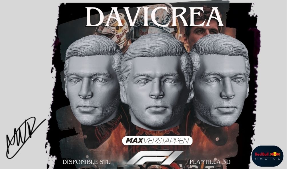 Escultura de (Max Verstappen) Formula 1