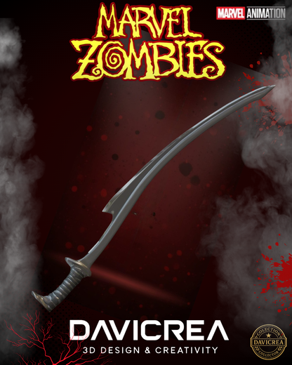 Katana Blade Marvel zombies | 3D Printable