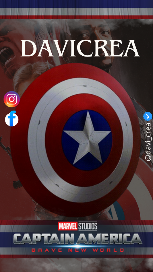 Escudo del Capitán América: Sam Wilson ("Brave New World")