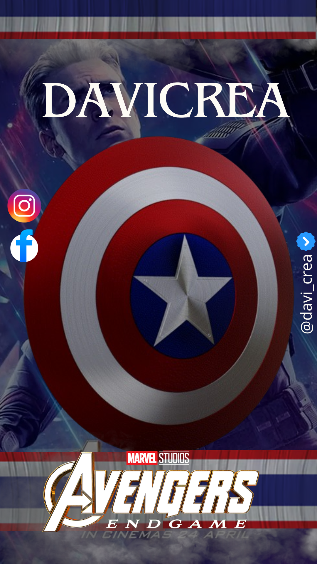 Escudo del Capitán AméricaSteve Rogers (Avengers endgame)