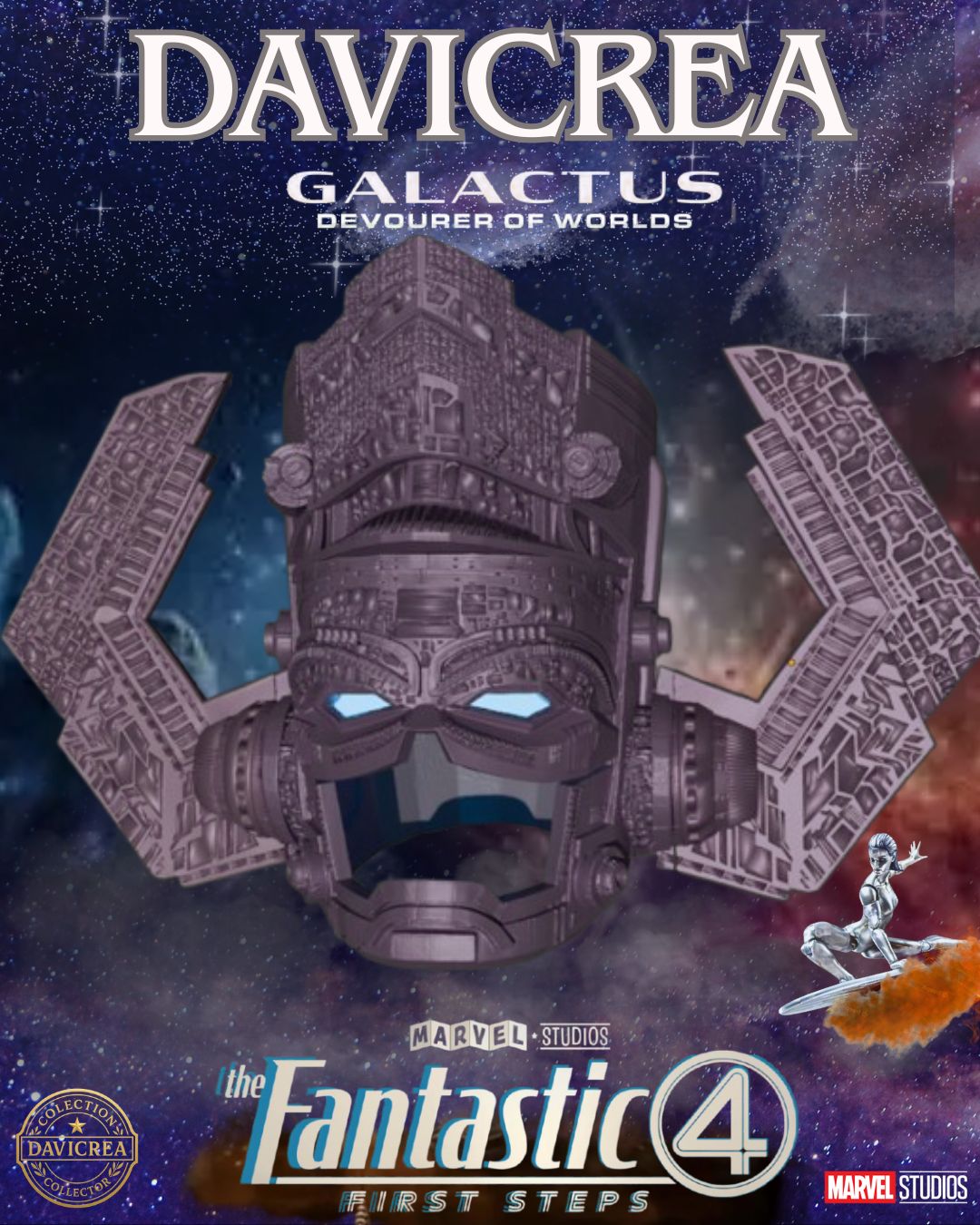 Casco de Glactus la película (Fantastic four)