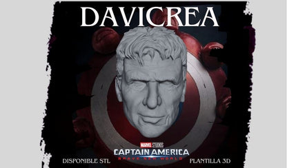 Escultura del presidente de EE.UU ( Thadeeous Ross )