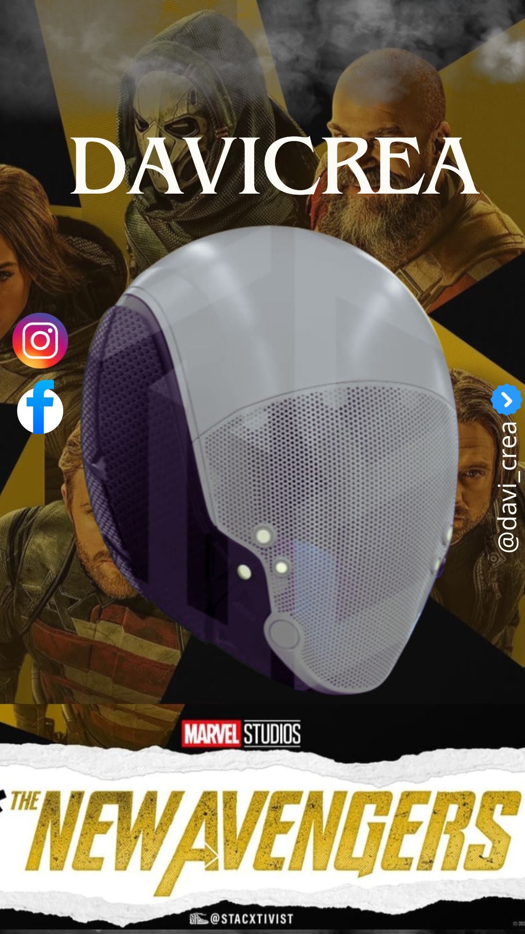 Mascara Ghost 2025 Cosplay - Magnética - A Medida (Texturizado)