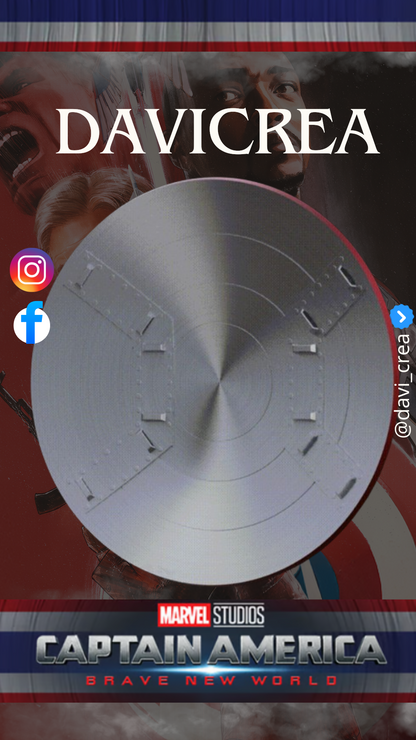 Escudo del Capitán América: Sam Wilson ("Brave New World")