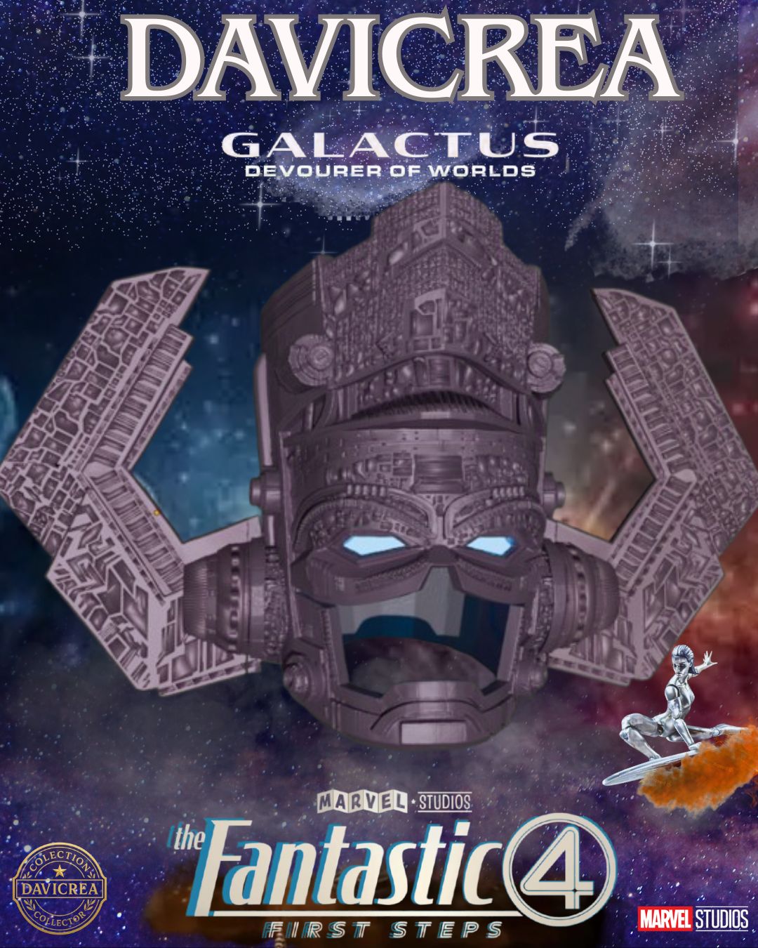 Casco de Glactus la película (Fantastic four)