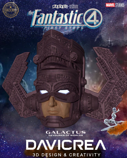 Casco de Glactus la película (Fantastic four) vr2