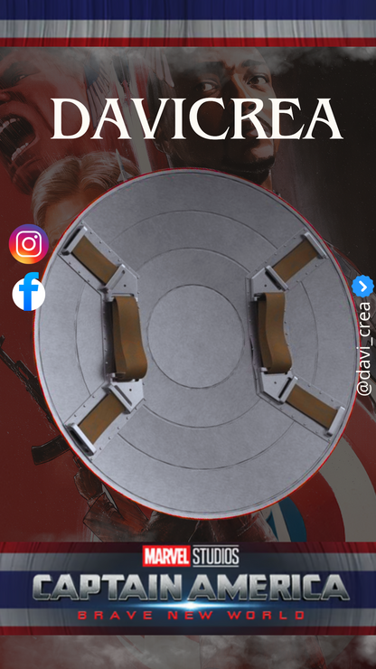 Escudo del Capitán América: Sam Wilson ("Brave New World")