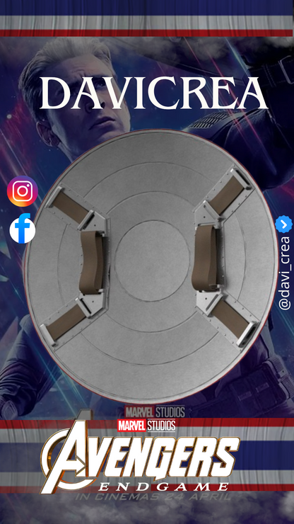 Escudo del Capitán AméricaSteve Rogers (Avengers endgame)