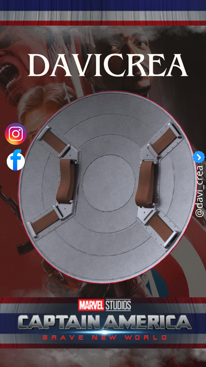 Escudo del Capitán América: Sam Wilson ("Brave New World")