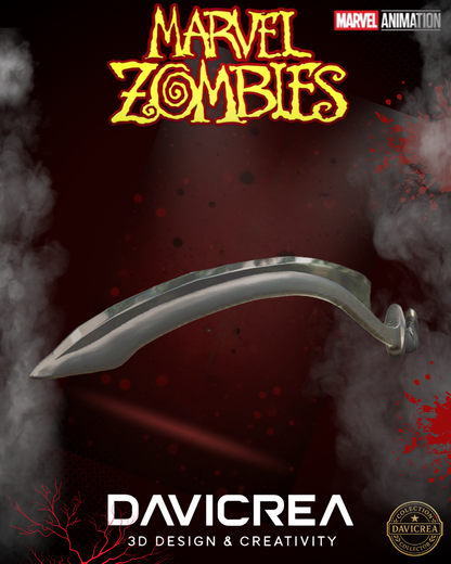 Katana Blade Marvel zombies | 3D Printable