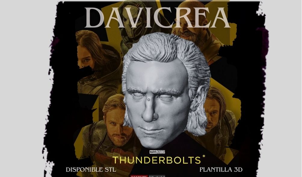 Escultura de ( Bob Sentry. - Cabeza) Lewis Pullman Thunderbolts*