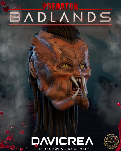 Predator Badlands Helmet Mask Dek 3D Printable