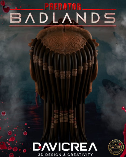 Predator Badlands Helmet Mask Dek 3D Printable