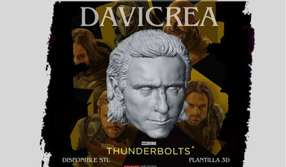 Escultura de ( Bob Sentry. - Cabeza) Lewis Pullman Thunderbolts*