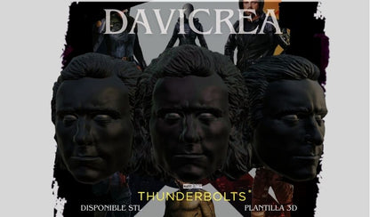 Escultura de ( sentry THE VOID. - Cabeza) Lewis Pullman Thunderbolts*