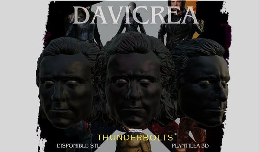 Escultura de ( sentry THE VOID. - Cabeza) Lewis Pullman Thunderbolts*