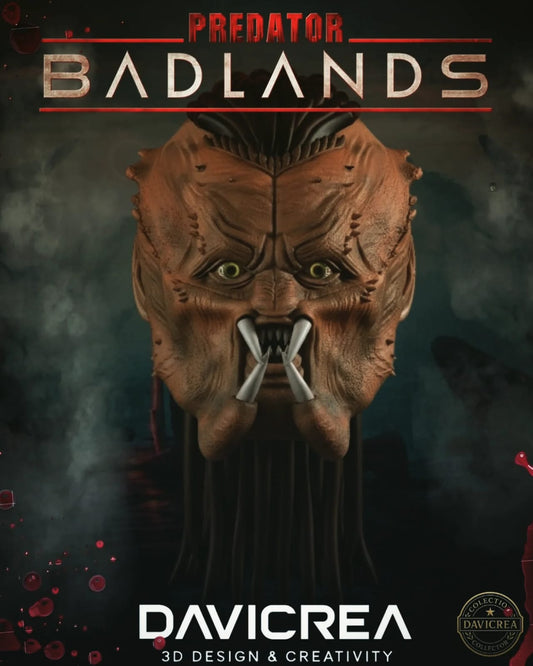 Predator Badlands Helmet Mask Dek 3D Printable